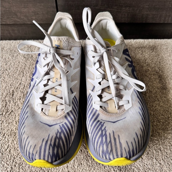 Mens Hoka One Carbon X Running Shoes Size 11 - Picture 6 of 10